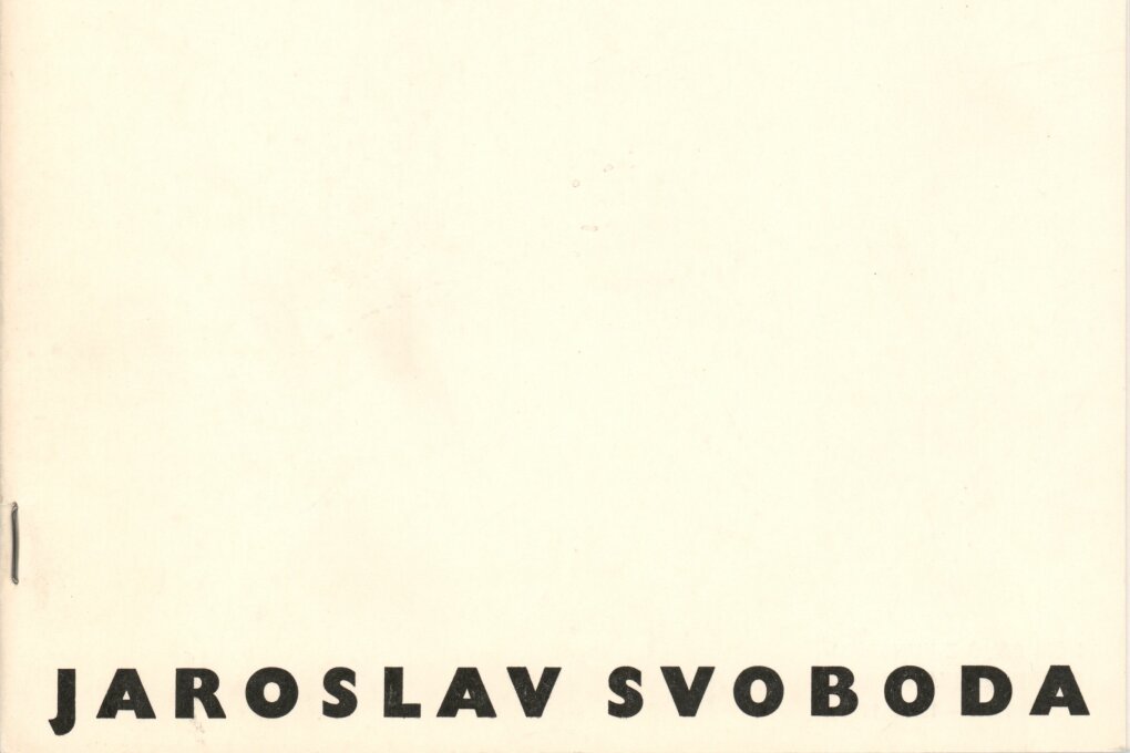 Jaroslav Svoboda - skleněné plastiky